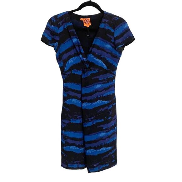 Tory Burch Dresses & Skirts - Tory Burch Dress Blue Sheath Style 100% Silk 2